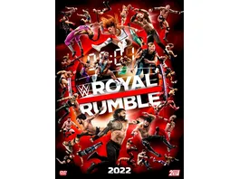 WWE ROYAL RUMBLE 2022 2 DVDs