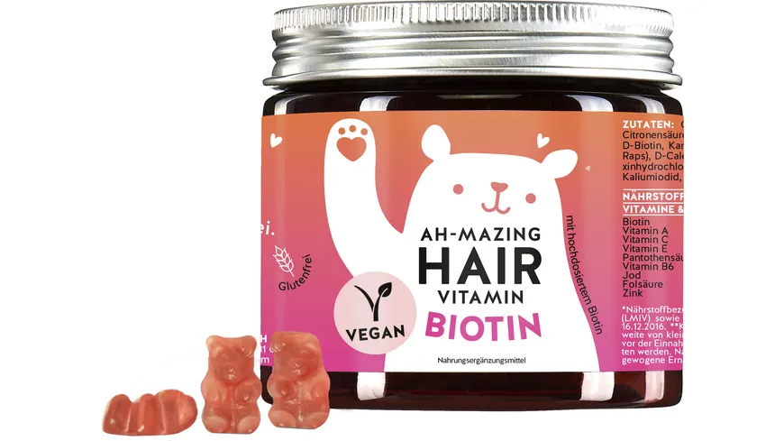 Bears with benefits Ah-Mazing Hair Vitamin Biotin