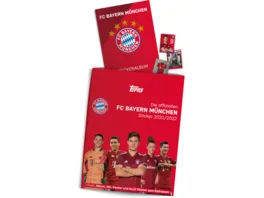 Topps FC Bayern Muenchen Offizielles Sticker Set 2021 2022