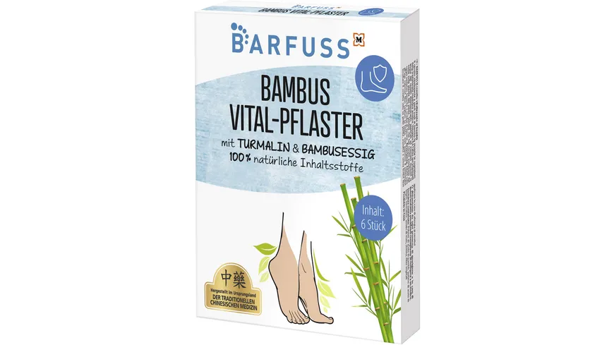 BARFUSS Bambus Vital Pflaster