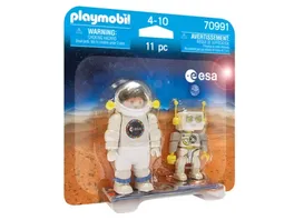 PLAYMOBIL 70991 DuoPack ESA Astronaut und ROBert