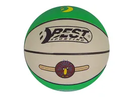 Best Mini Basketball Groesse 3 10147 Gruen Cremefarbend
