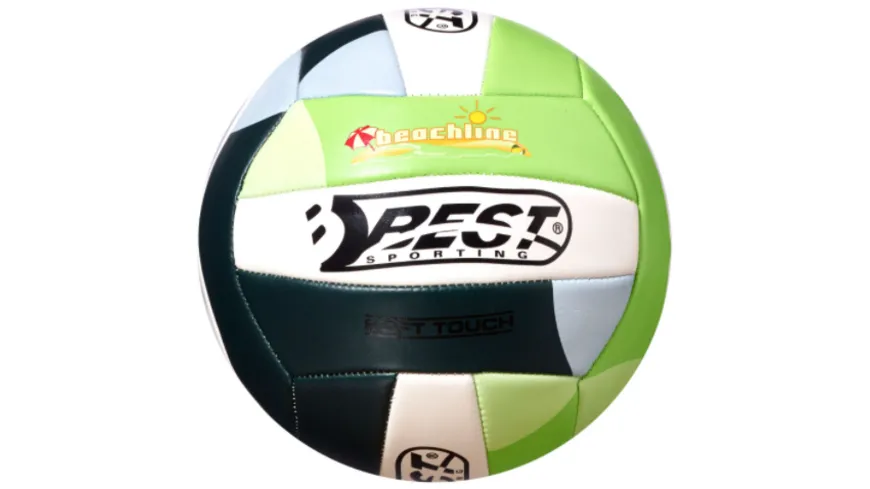 Best - Volleyball (Größe: 5) 10141 Grün/Weiß