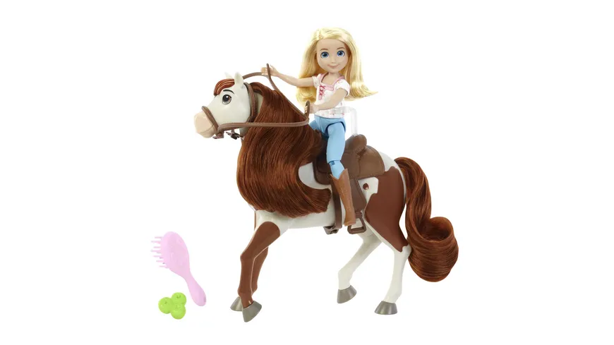Spirit Puppe Abigail & Pferd Boomerang, Pferde-Spielzeug