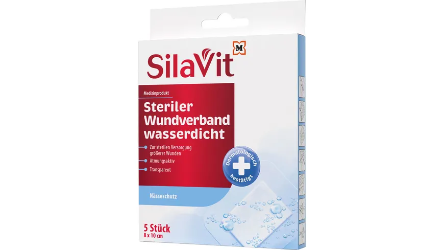 SilaVit Steriler Wundverband wasserdicht