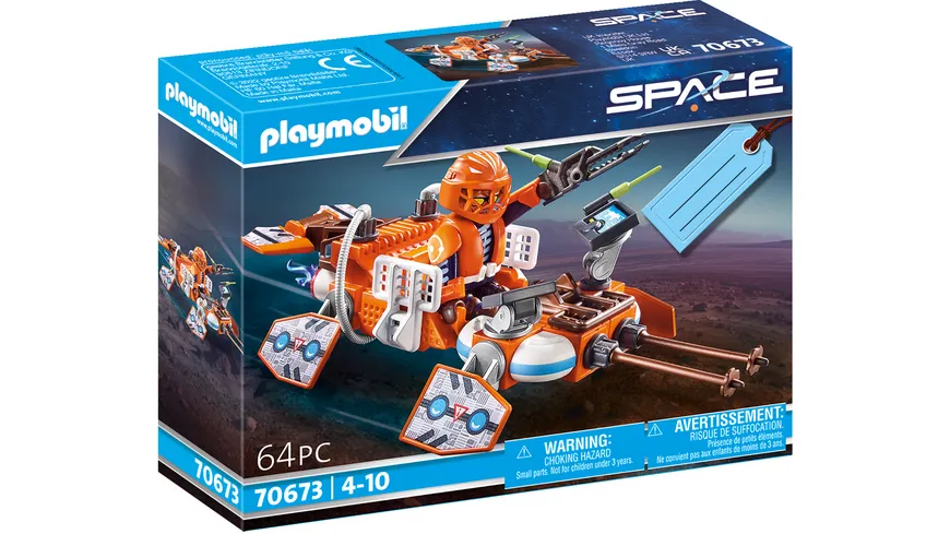 PLAYMOBIL 70673 - Space - Geschenkset "Space Speeder"