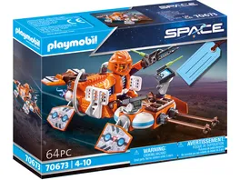 PLAYMOBIL 70673 Space Geschenkset Space Speeder