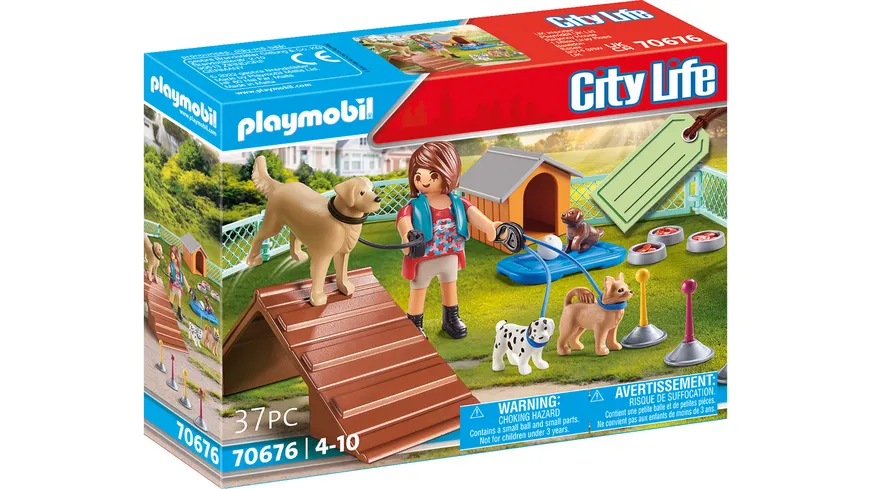Playmobil 6 x  bunte Hunde 