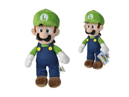 Super Mario Luigi Pluesch 30 cm