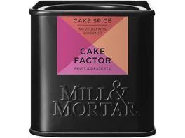 MILL MORTAR Bio Gewuerzmischung Cake Factor Fruit Desserts