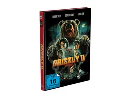 GRIZZLY 2 REVENGE 2 Disc Mediabook Cover A Blu ray DVD Limited 999 Edition Uncut