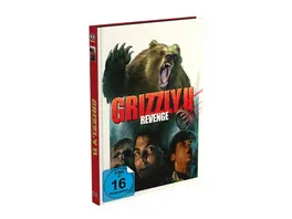 GRIZZLY 2 REVENGE 2 Disc Mediabook Cover C Blu ray DVD Limited 999 Edition Uncut