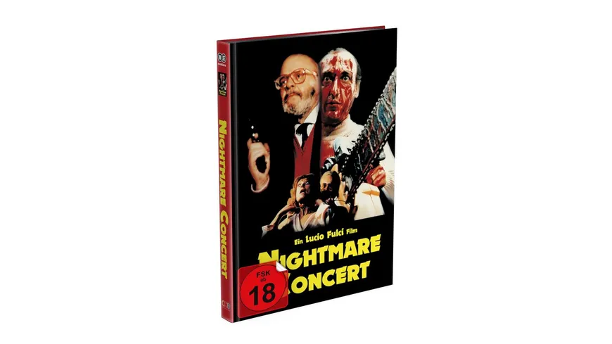 NIGHTMARE CONCERT - 2-Disc Mediabook Cover C (Blu-ray + DVD + Bonus-DVD + Soundtrack CD) Limited 999 Edition - Uncut