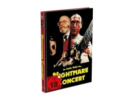 NIGHTMARE CONCERT 2 Disc Mediabook Cover C Blu ray DVD Bonus DVD Soundtrack CD Limited 999 Edition Uncut