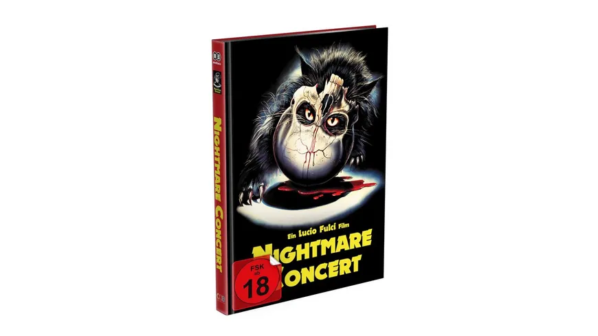 NIGHTMARE CONCERT - 2-Disc Mediabook Cover B (Blu-ray + DVD + Bonus-DVD + Soundtrack CD) Limited 999 Edition - Uncut