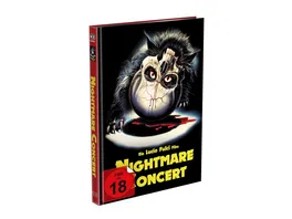NIGHTMARE CONCERT 4 Disc Mediabook Cover B Blu ray DVD Bonus DVD Soundtrack CD Limited 999 Edition Uncut