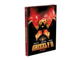 GRIZZLY 2 REVENGE 2 Disc Mediabook Cover D Blu ray DVD Limited 500 Edition Uncut