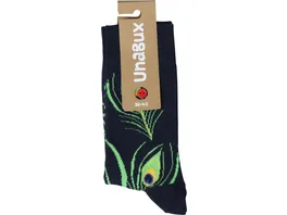 Unabux Unisex Socken Peacock Eye