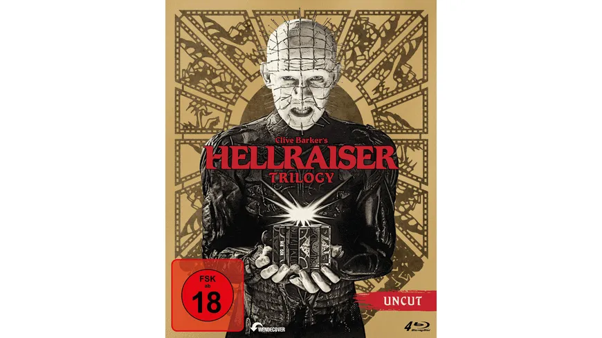 Hellraiser Trilogy (4 Blu-ray-Disc-Edition) (Uncut