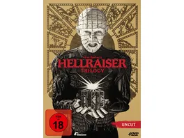 Hellraiser Trilogy 4 DVD Disc Edition Uncut