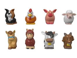 Fisher Price Little People Bauernhoftiere Set Set mit acht Figuren