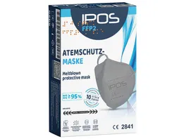 IPOS FFP2 NR Atemschutzmaske grau