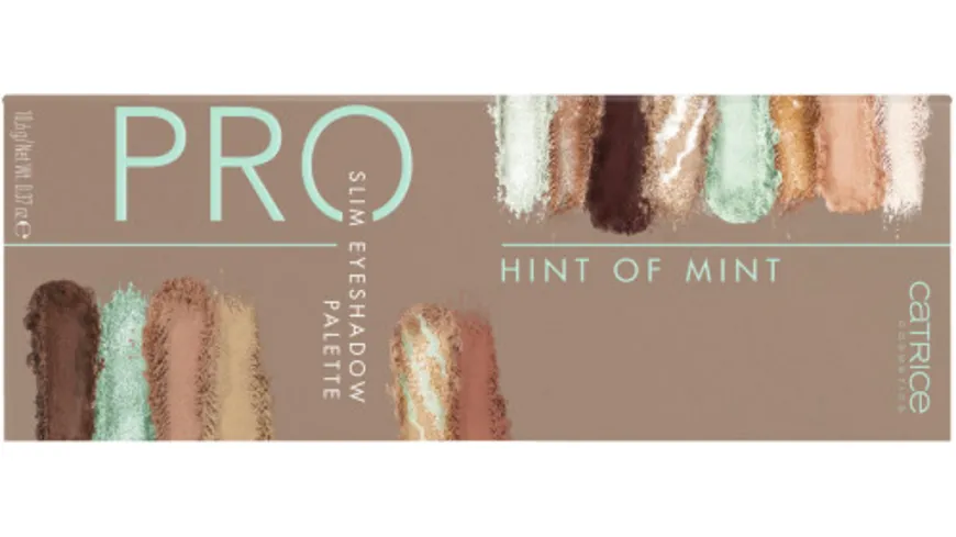 Catrice Pro Hint of Mint Slim Eyeshadow Palette 010 Aesthetic Vibes