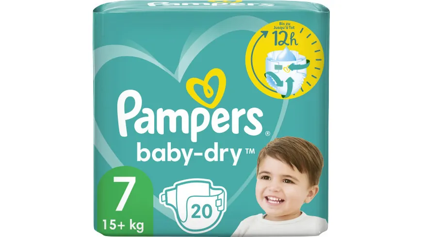 Pampers BABY DRY Windeln Gr.7 Extra Large 15+kg Single Pack 20ST