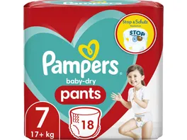 Pampers BABY DRY PANTS Windeln Gr 7 Extra Large 17 kg Single Pack 18ST
