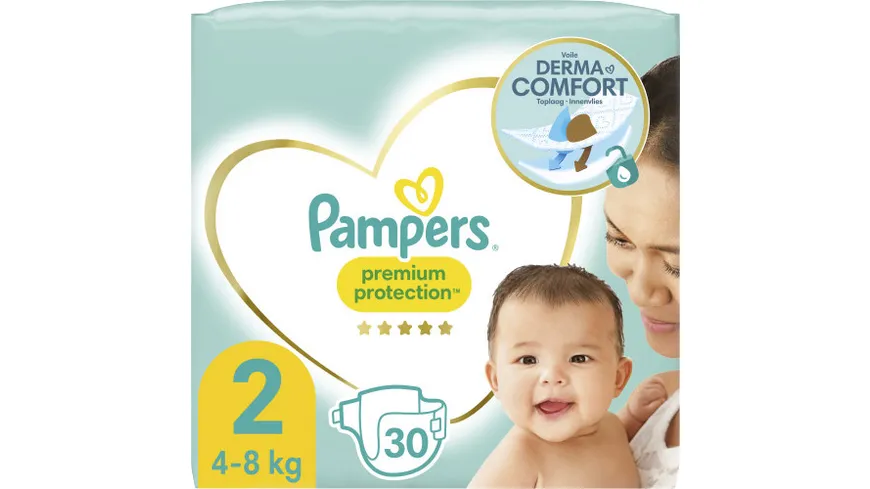 Pampers PREMIUM PROTECTION NEW BABY Windeln Gr.2 Mini 4-8kg Single Pack 30ST