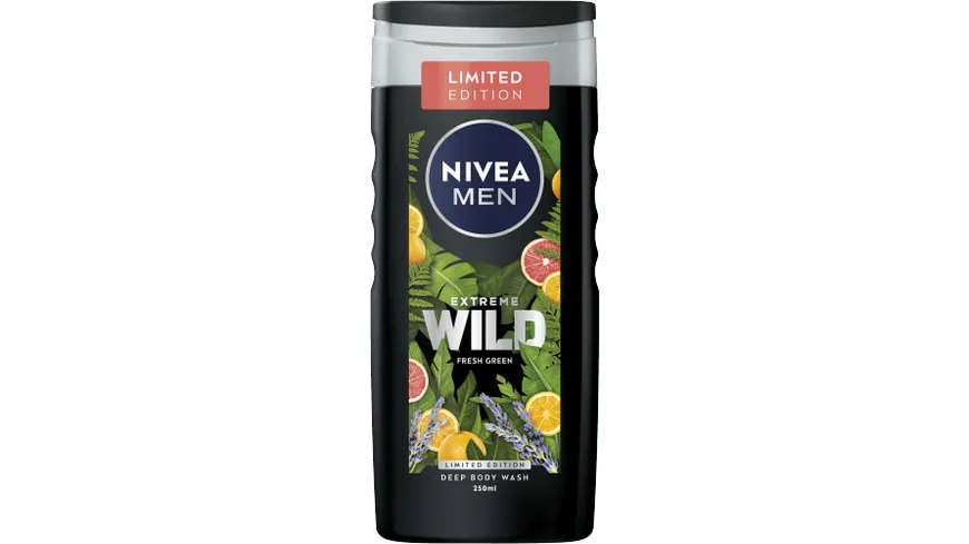 NIVEA MEN Dusche Extreme Wild Fresh green Limited Edition