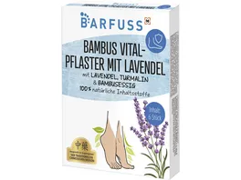 BARFUSS Bambus Vital Pflaster Lavendel