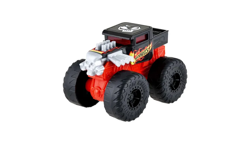 Hot Wheels Monster Trucks Bone Shaker-Truck mit Licht- und Geräuscheffekten