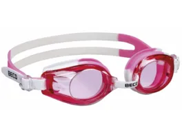 BECO Kids Swimming Goggles RIMINI 12 weiss pink