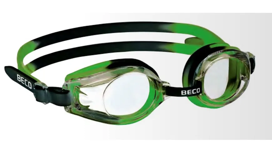 BECO - Kids Swimming Goggles RIMINI 12+ grün/schwarz