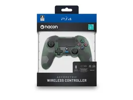 NACON PS4 Asymmetric Wireless Controller Off liz camo green