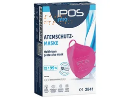 IPOS FFP2 NR Atemschutzmaske pink