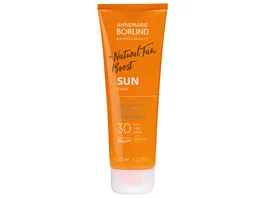 ANNEMARIE BOeRLIND Natural Tan Boost Sonnen Fluid LSF 30