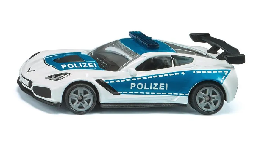 SIKU 1525 Chevrolet Corvette ZR1 Polizei 