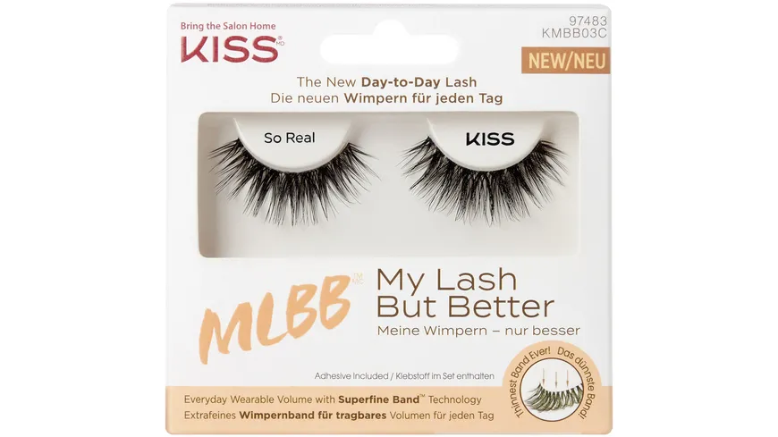 KISS Wimpernband My Lash But Better So Real