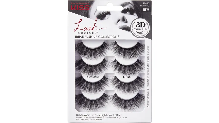 KISS Wimpern Multipack Lash Couture Triple Push Up