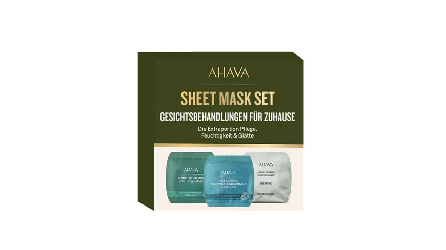 AHAVA Set Sheet Mask