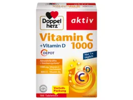 Doppelherz Vitamin C 1000 Vitamin D