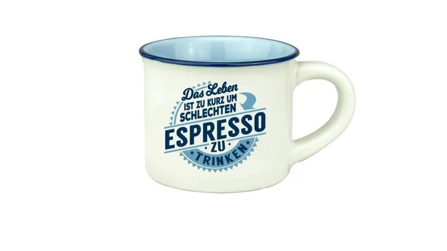 H&H Espresso-Tasse - Das Leben ist