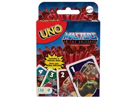 UNO Masters of the Universe Kartenspiel fuer Spieler ab 7 Jahren