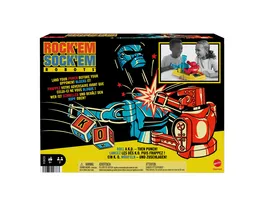Mattel Games Rock em Sock em Knock or Block Actionspiel Kinderspiel