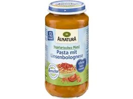 Alnatura Pasta mit Linsenbolognese 250G
