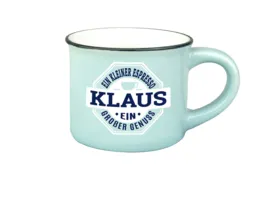 H H Espresso Tasse Klaus