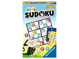 Ravensburger Spiel Kids Sudoku Logikspiel fuer ein Kind von 5 bis 10 Jahren