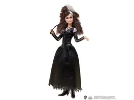 Harry Potter Bellatrix Lestrange Puppe ca 25 cm mit Zauberstab Geschenk fuer Kinder ab 6 Jahren HFJ70